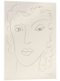 Obraz na szkle akrylowym Haitian, 1945 - Henri Matisse