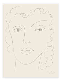 Wall print Haitian, 1945 - Henri Matisse
