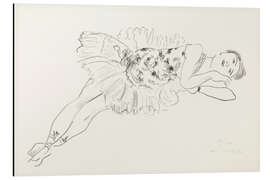 Magnettafel Liegende Tänzerin, aus der Serie Ten Dancers, 1927 II