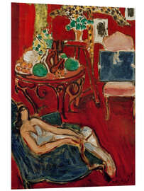 Hartschaumbild Die blaue Zeichenmappe, 1945