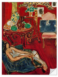 Wandsticker Die blaue Zeichenmappe, 1945