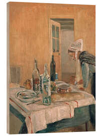 Trätavla The Breton Waitress, 1896