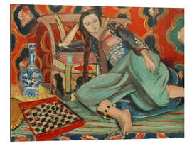 Stampa su plexi-alluminio Odalisque with Turkish Armchair, 1928