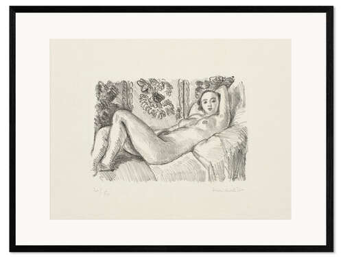 Impression artistique encadrée Little Aurora, 1923
