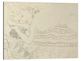 Magnettafel Liegender Akt, 1935