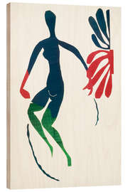 Tableau en bois Nu Bleu aux Bas Verts, 1952 - Henri Matisse