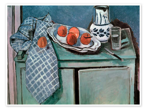 Poster Still Life with Green Buffet, 1928