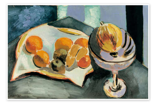 Poster Still Life with Fruit, 1915