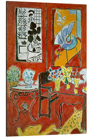 Aluminium print The Big Red Interior, 1948
