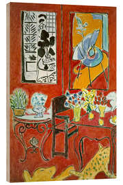 Print på træ The Big Red Interior, 1948