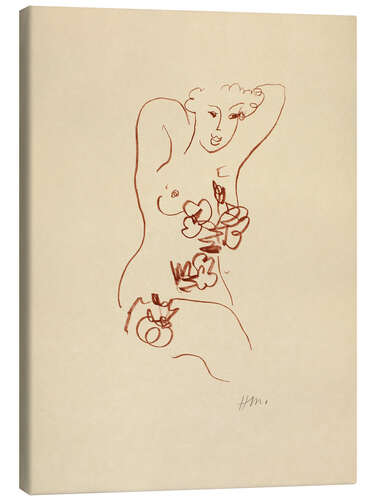 Lienzo Florilège des Amours de Ronsard, 1948 V