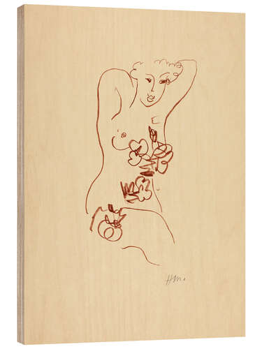 Holzbild Florilège des Amours de Ronsard, 1948 V