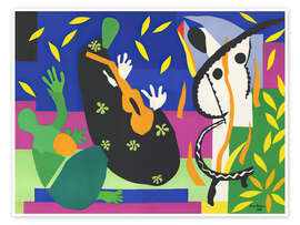 Poster La Tristesse du roi, 1952 - Henri Matisse