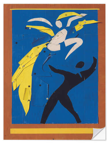 Vinilo para la pared Two Dancers, 1938