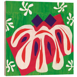 Tableau en bois Deux masques - Henri Matisse