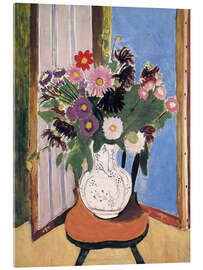 Tableau en verre acrylique Vase avec fleurs, 1919