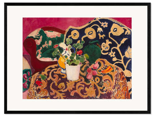 Impressão artística com moldura Spanish Still Life, 1911