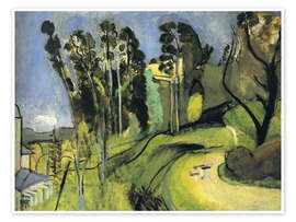 Obraz The Montalban, 1918 - Henri Matisse