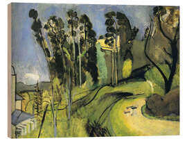 Wood print The Montalban, 1918 - Henri Matisse