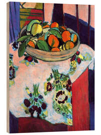 Wood print Still life with oranges, 1913