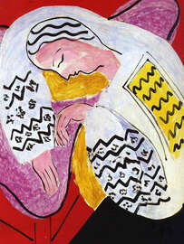 Magnettafel Schlaf (Femme en bleu), 1940