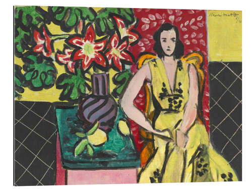 Galleritryk Seated Woman with a Vase, 1941