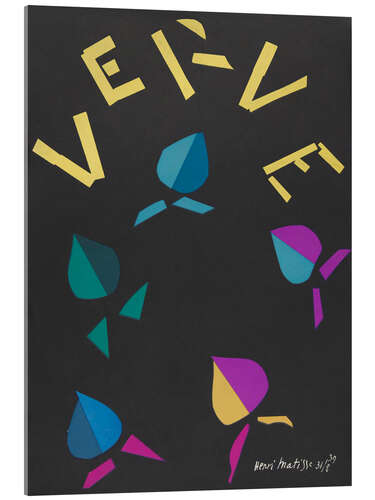 Acrylglasbild Verve n° 8, 1940
