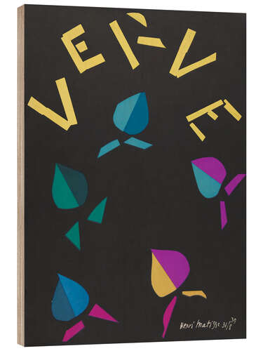 Wood print Verve n° 8, 1940