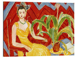 Magnettafel Gelbes Kleid, 1943