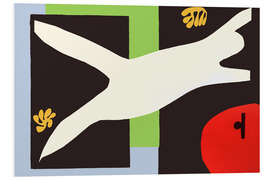 Hartschaumbild Die Schwimmerin im Aquarium, 1947