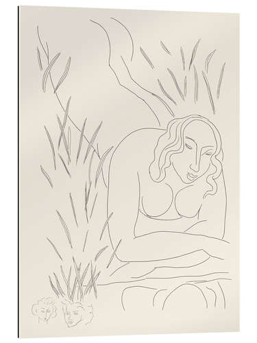 Gallery print Hérodiade, Scene l, plate ten from Poesies de Mallarmé, 1932