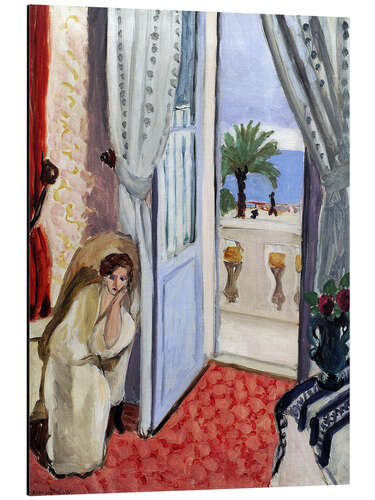 Cuadro de aluminio Room at the Hotel Mediterranee, Nice, 1919