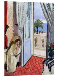 Quadro em plexi-alumínio Room at the Hotel Mediterranee, Nice, 1919