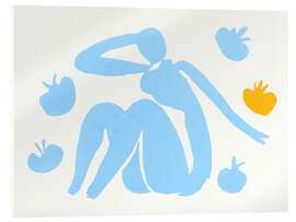 Stampa su vetro acrilico Nude with Oranges