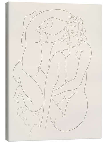 Leinwandbild Hérodiade, Scène lll, from Poesies de Mallarmé, 1932