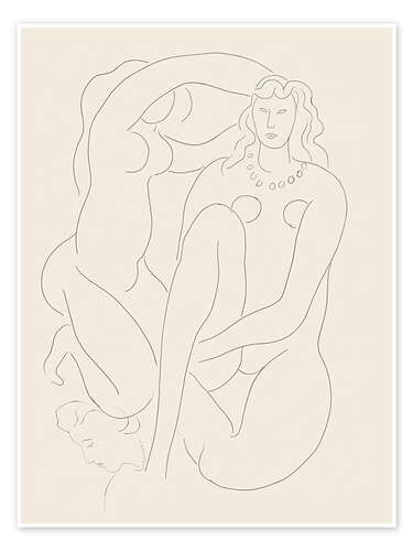Poster Hérodiade, Scène lll, from Poesies de Mallarmé, 1932