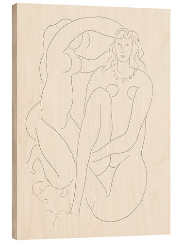 Wood print Hérodiade, Scène lll, from Poesies de Mallarmé, 1932