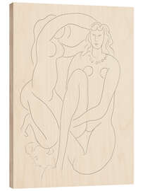 Wood print Hérodiade, Scène lll, from Poesies de Mallarmé, 1932 - Henri Matisse