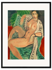 Impression artistique encadrée Nu drapé,  1936