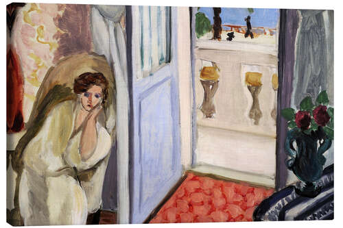 Canvas print Room in the Hotel Mediterranee, Nice, 1919 II