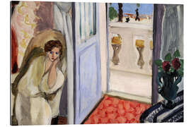Quadro em plexi-alumínio Room in the Hotel Mediterranee, Nice, 1919 II