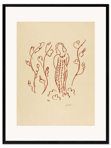 Framed art print Florilège des Amours de Ronsard, 1948 VI
