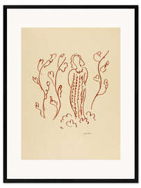 Framed art print Florilège des Amours de Ronsard, 1948 VI