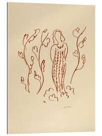 Tableau en plexi-alu Florilège des Amours de Ronsard, 1948 VI