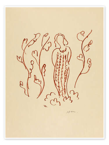 Juliste Florilège des Amours de Ronsard, 1948 VI