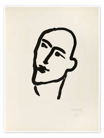 Wall print Nadia, Mask, 1948 - Henri Matisse
