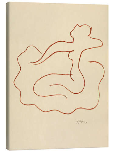 Lærredsbillede Florilège des Amours de Ronsard, 1948 VII