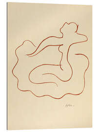 Tableau en plexi-alu Florilège des Amours de Ronsard, 1948 VII
