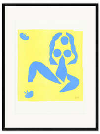 Impression artistique encadrée Collection de huit lithographies en couleurs
