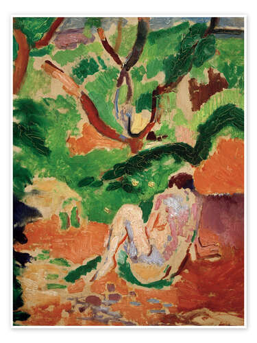 Plakat Nude in the Forest, 1906